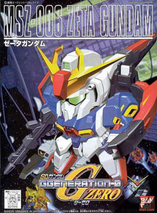 Bandai - BB Senshi BB198 Zeta Gundam - Hobby Recreation Products