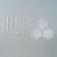 Bandai - Clear Action Base 4 Display Stand for 1/100 Scale Models - Hobby Recreation Products