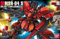 Bandai - HGUC MSN-04 Sazabi "Char's Counterattack" 1/144, Bandai - Hobby Recreation Products