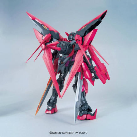 Bandai - PPGN-001 Gundam Exia Dark Matter MG 1/100 Model Kit - Hobby Recreation Products