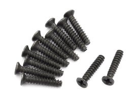BlackZon - Countersunk Self Tapping Screws KBHO2.3x12mm - Hobby Recreation Products