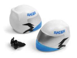 BlackZon - Driver Helmet (Blue/2pcs), Smyter - Hobby Recreation Products