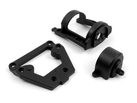 BlackZon - Motor Mount/Front Steering Plate Set, Smyter - Hobby Recreation Products