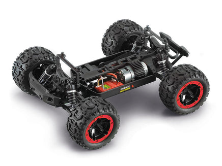 BlackZon - Slyder MT 1/16 4WD Electric Monster Truck - Red - Hobby Recreation Products