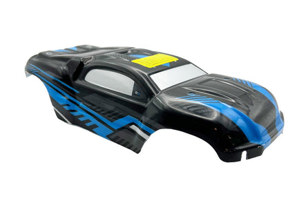BlackZon - Slyder ST Body, Black with Blue Trim - Hobby Recreation Products