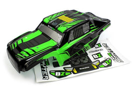 BlackZon - Smyter DT Body (Black/Green) - Hobby Recreation Products