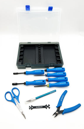 Bold R/C - 10 Piece Trail Pack Tool Set with Storage Box and Tray - Hobby Recreation Products