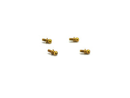 Carisma - 3.9 x 3.95mm Ball Studs (4): MSA-1E - Hobby Recreation Products