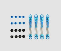 Carisma - Blue Anodized Alloy Shocks for MSA-1E Trucks - Hobby Recreation Products