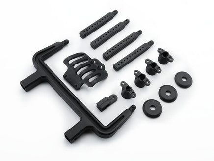 Carisma - Body Post and Motor Guard Set: SCA-1E - Hobby Recreation Products