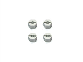 Carisma - CNC Aluminum Wheel Hex Set (4) 8mm Stock Width-Fits all SCA-1E - Hobby Recreation Products