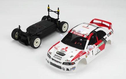 Carisma - GT24 1/24 Scale Micro 4WD Brushless RTR, Mitsubishi Lancer Evo 4 WRC - Hobby Recreation Products
