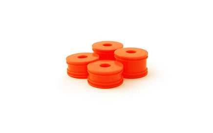 Carisma - GT24B Wheel Set (4): Orange - Hobby Recreation Products