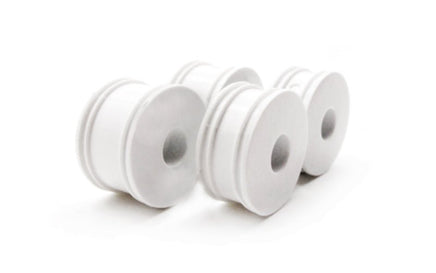 Carisma - GT24B Wheel Set (4): White - Hobby Recreation Products