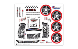 Carisma - GT24MT Sticker Sheet - Hobby Recreation Products