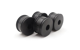 Carisma - GT24TR/MT Wheel Set (4): Black - Hobby Recreation Products