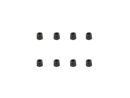 Carisma - M2 Plastic Nut Set, for MSA-1E (8pcs) - Hobby Recreation Products