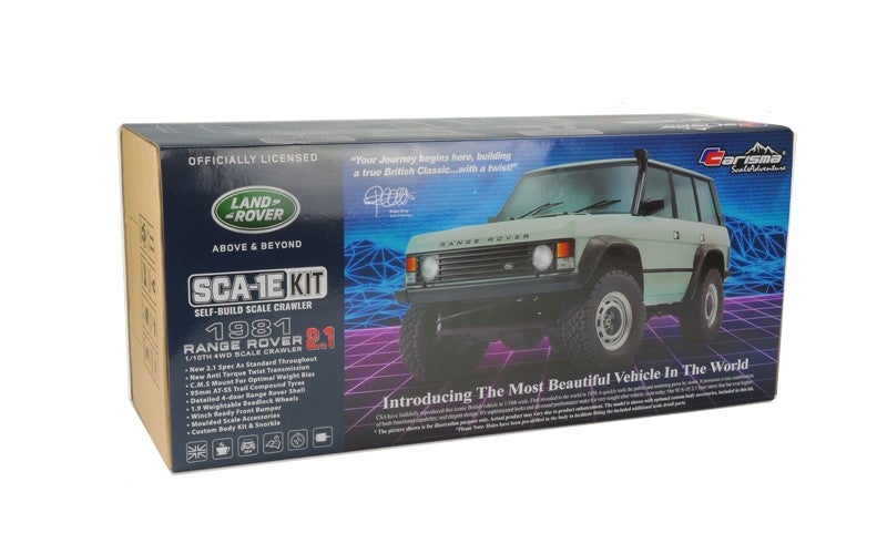 SCA-1E 1/10 4WD 2.1 1981 Range Rover Custom Kit| Hobby Recreation Products