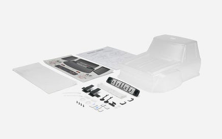 Carisma - SCA-1E Coyote Trophy (Half Cab) Clear Body Set - Hobby Recreation Products