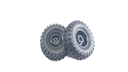 Carisma - SCA-1E Coyote Wheel & Tire Set (2pcs) - Hobby Recreation Products