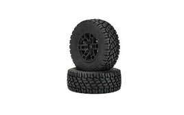 Carisma - SCA-1E Toyota Tacoma TRD Pro Wheels and Tires Set (PR) - Hobby Recreation Products