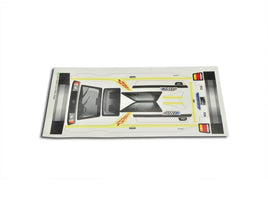 Carisma - Subaru Brat Sticker Sheet, for MSA-1E - Hobby Recreation Products