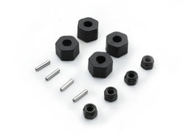 Carisma - Wheel Hex Set (4): SCA-1E - Hobby Recreation Products