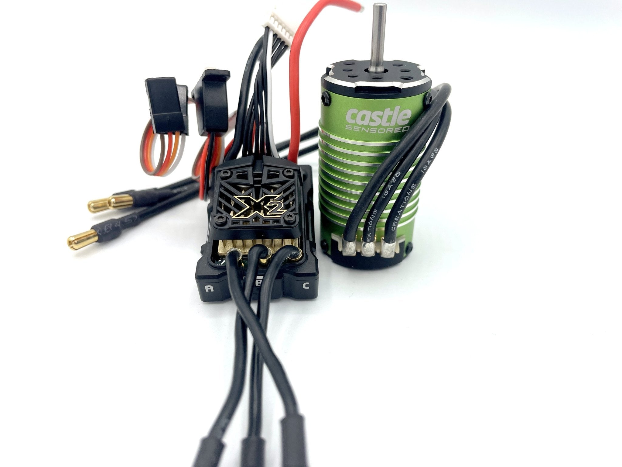 海外輸入 インボイス w/ ESC WP 16.8V X2, Micro Mamba 1007-6350KV Motor Sensored 菓子