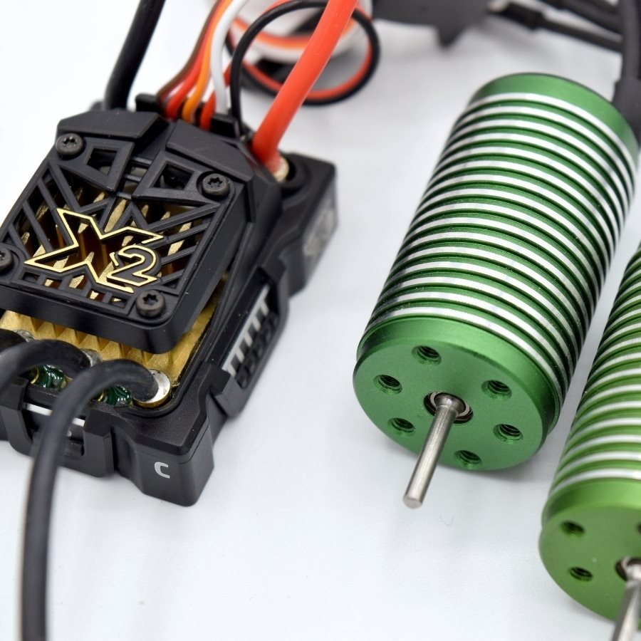 Castle Creations Mamba X SCTSensored25.2V WP 1415-2400Kv 5mm CSE010016001 Electric Motors & Accessories