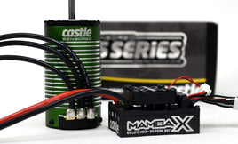 Castle Creations - Mamba X 25.2V Waterproof ESC & 1515-2200 KV Sensored Motor, E-Buggy Combo - Hobby Recreation Products