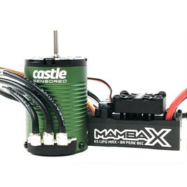 Castle Creations - MAMBA X SCT Pro Sensored 25.2V WP ESC & 1410-3800KV Combo - Hobby Recreation Products