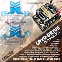 Castle Creations - Sidewinder 4 Sensorless ESC Edition w/1412-2100 5mm Shaft Sensor Ready Motor - Hobby Recreation Products