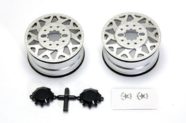 CEN Racing - American Force H01 CONTRA Wheel (Silver with Black Cap), for DL-Series F450 SD - Hobby Recreation Products