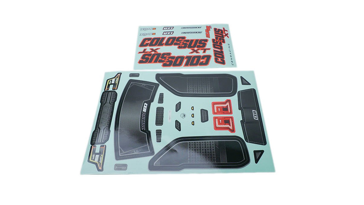 Colossus XT Decal/Sticker Sheet Colossus XT| Hobby Recreation Products