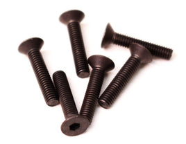 CEN Racing - Flat Head Screws, M3x15mm (6pcs) - Hobby Recreation Products