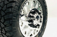 CEN Racing - KAOS Bullet Wheel Lug, Black Chrome, M2.5 studs, with Tool, 40pcs - Hobby Recreation Products
