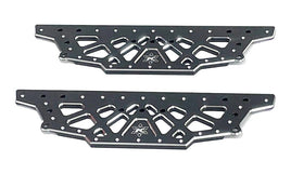 CEN Racing - KAOS CNC Aluminum Chassis Plate for F250 or F450 Lifted Chassis, Black Anodized (2pcs) - Hobby Recreation Products