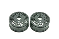 CEN Racing - KG1 Forged KD014 Trident-D Wheels, Rear, 37mm Width, Black, 2pcs - Hobby Recreation Products