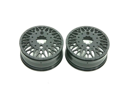 CEN Racing - KG1 Forged KD014 Trident-D Wheels, Rear, 37mm Width, Black, 2pcs - Hobby Recreation Products
