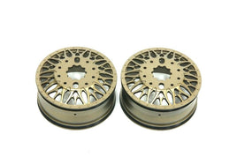 CEN Racing - KG1 Forged KD014 Trident-D Wheels, Rear, 37mm Width, Bronze, 2pcs - Hobby Recreation Products