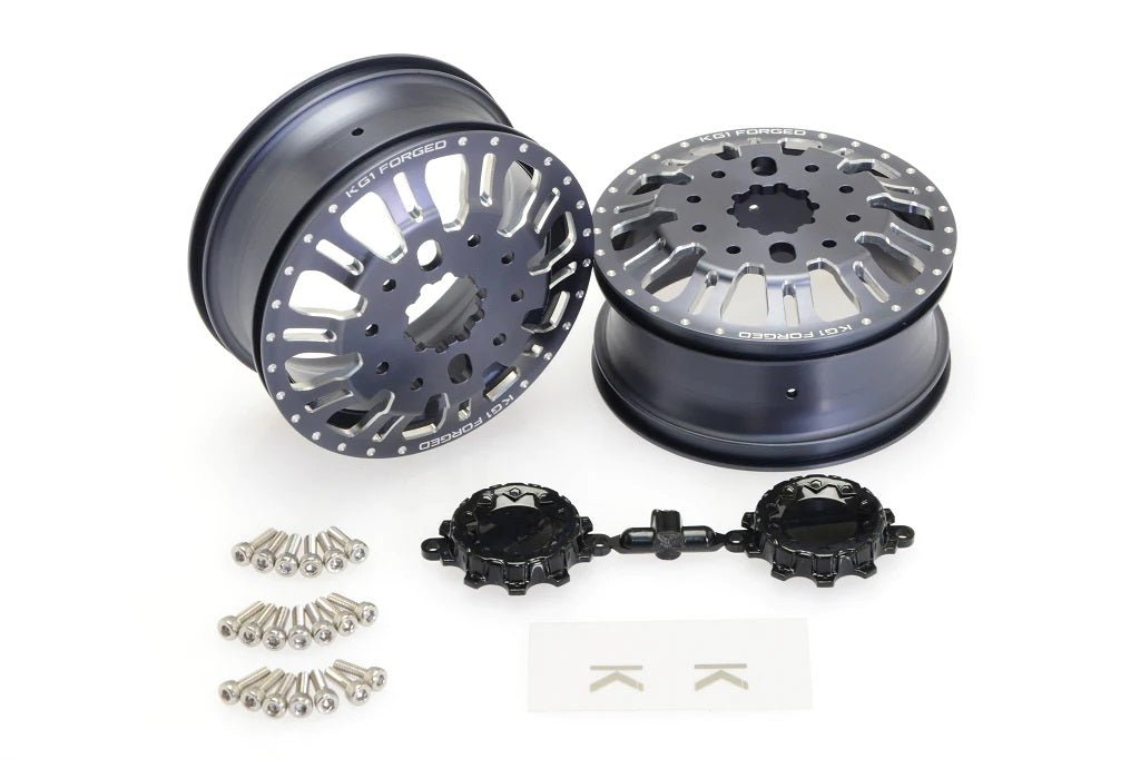 KG1 KD004 Duel Rear Dually Wheel (Gunmetal Anodized,| Hobby Recreation ...