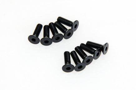 CEN Racing - M3x10 Flat Head Hex Socket Screw (10pcs) - Hobby Recreation Products