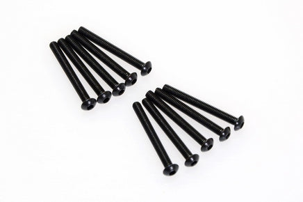 CEN Racing - M3x28mm Button Head Hex Socket Screw (10pcs) - Hobby Recreation Products