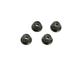 CEN Racing - M4 Rebbed Flange Lock Nut (4) - Hobby Recreation Products