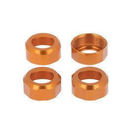 CEN Racing - Shock Cap, Orange Anodized, for the Q & MT Series (4pcs) - Hobby Recreation Products