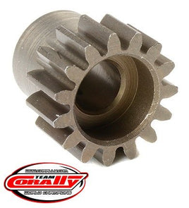 Corally - 32 Pitch Pinion - Short - Hardened Steel - 15 Tooth - Shaft Dia. 5mm - Hobby Recreation Products
