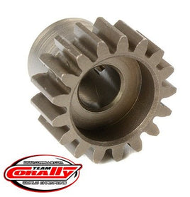 Corally - 32 Pitch Pinion - Short - Hardened Steel - 17 Tooth - Shaft Dia. 5mm - Hobby Recreation Products