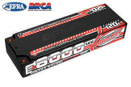 Corally - 8000mAh 7.6v 2S 120C Voltax Hardcase Lipo Battery - 4mm Bullets - Hobby Recreation Products