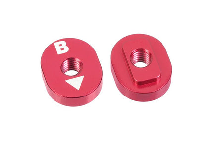 Corally - Aluminum Eccentric Camber Nut - B - 0.5 Degree - 1.5 Degree - 2 pcs - Hobby Recreation Products