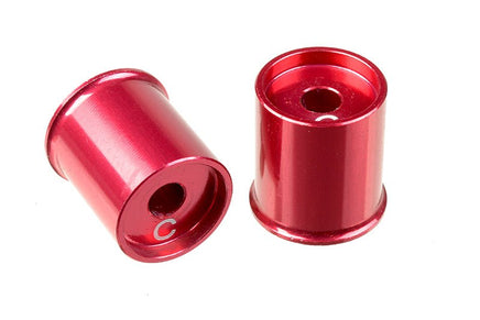 Corally - Aluminum Lower Arm Cap C, - 2mm (2 pcs) SSX-10 - Hobby Recreation Products